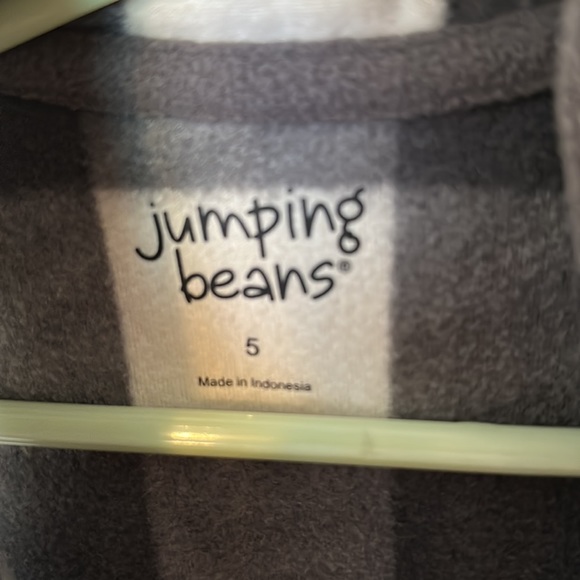 Boys Jumping Beans Checked Microfleece Vest - Picture 4 of 8